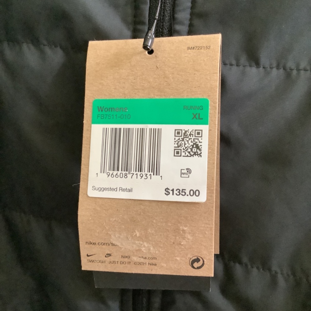 Nike woman’s Therma-FIT Swift Black-X-Large NWT - Picture 8 of 8